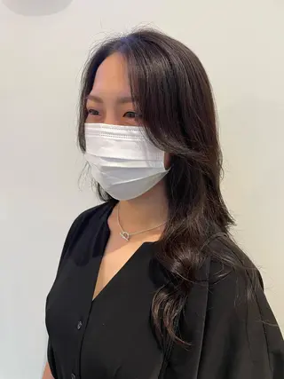 ロング 透明感カラー🪄 髪質改善♡田中みづきのヘアスタイル