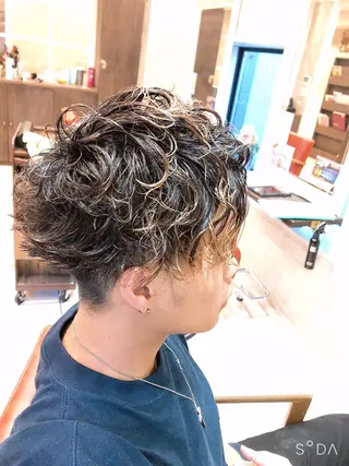 パーマ 髪質改善 カラーJILLのヘアスタイル