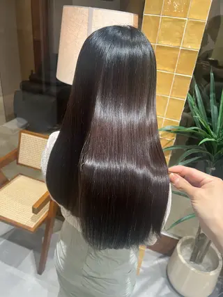 ロング 透明感&巻き髪 韓国ヘア　YUKIのヘアスタイル