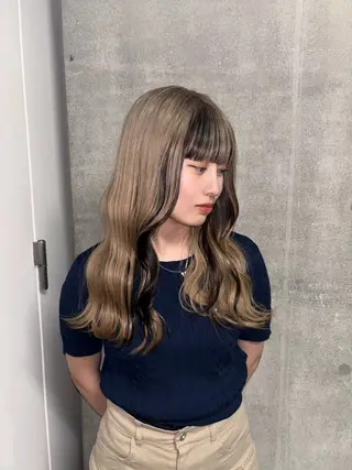 カラー 💫miyu💫デザ インカラー/アレンジのヘアスタイル