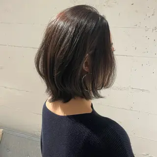ミディアム みゆか🌻 目黒/似合わせカラーのヘアスタイル