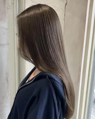 カラー ✨ブリーチなしカラー ×髪質改善✨松村 潤のヘアスタイル