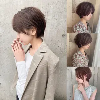 ショート 似合わせ松本 容政のヘアスタイル