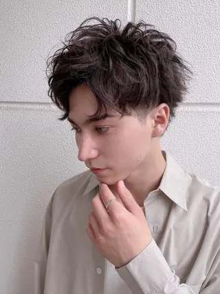 ショート メンズ 【代表】 高瀬慎也/縮毛矯正のヘアスタイル