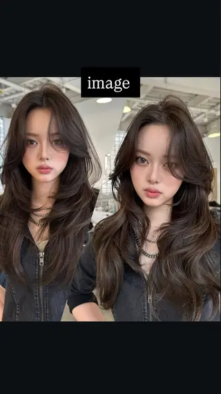 ロング 伊藤 凜のヘアスタイル