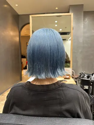 ミディアム カラー 中川 諒祐のヘアスタイル