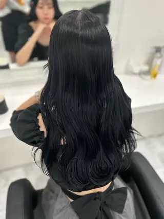 カラー 🤍韓国寒色カラー 🤍MADOKAのヘアスタイル