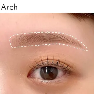 アイブロウ カワイイ保証🤍🪄 risaの眉毛・アイブロウイメージ