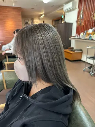 ロング カラー インナーカラー指名 No.1菊池柊真のヘアスタイル