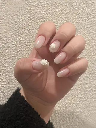 ネイル lettie🎀 京都ガーリーネイルのネイルデザイン