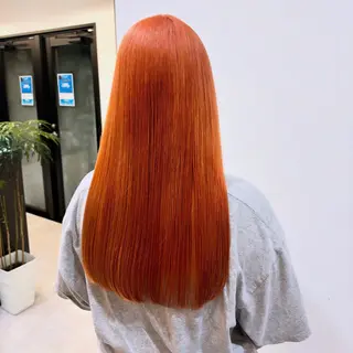 ロング カラー ハイトーン/ウルフ/ レイヤー/Asukaのヘアスタイル