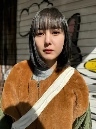 ミディアム カラー ヘアアレンジ 【大阪で1番優しい 美容師】りょんのヘアスタイル