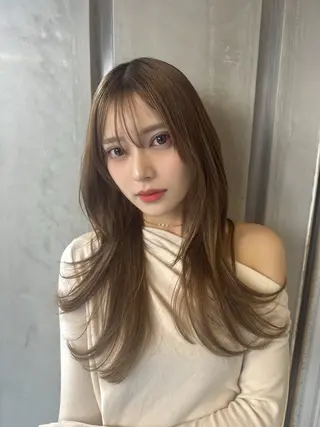 ロング カラー 💎透明感カラー特化 💎TAISEIのヘアスタイル