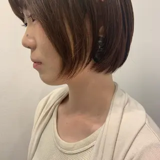 ミディアム パーマ タンバルモリパーマ 礒井メンキのヘアスタイル