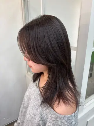 ミディアム カラー GAKU/表参道/ MAGNOLiAのヘアスタイル