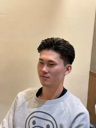 ショート メンズ smilehair国分寺店所属・💈barber 中根 龍星のヘアスタイル