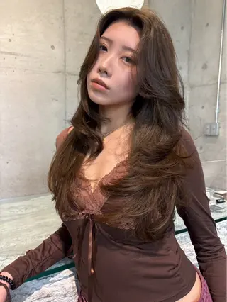ロング カラー peto ゴトリのヘアスタイル