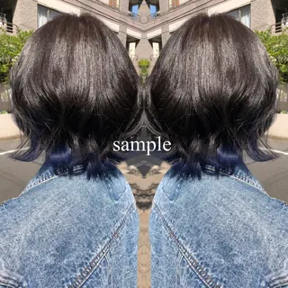 ミディアム カラー ヘアアレンジ Richromatic所属・M Jのヘアスタイル