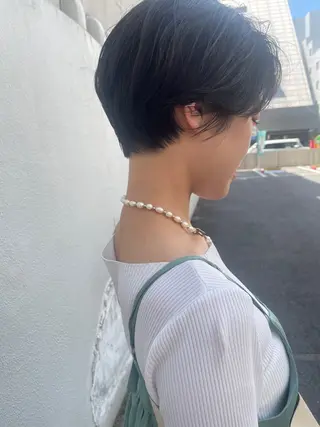 ショート さの あやねのヘアスタイル