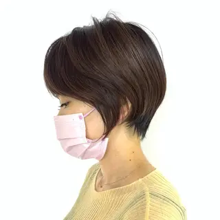 ショート ✂️大人のデザイン vivid✂️のヘアスタイル