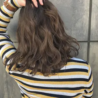 ミディアム No1韓国風レイヤー &カチモリ✨ /サキのヘアスタイル