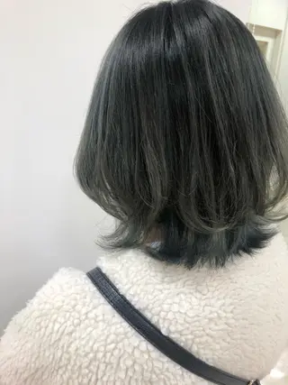 ミディアム カラー 似合わせ.ﾍｱｾｯﾄ 得意🌹井上美沙のヘアスタイル