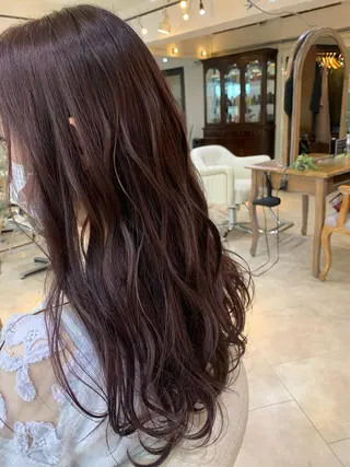 ロング カラー 💛ハイトーン💛 りむのヘアスタイル