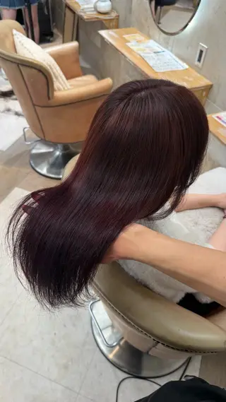 カラー Lond Alexia所属・🇰🇷韓国風× ハイトーンYUKIのヘアスタイル