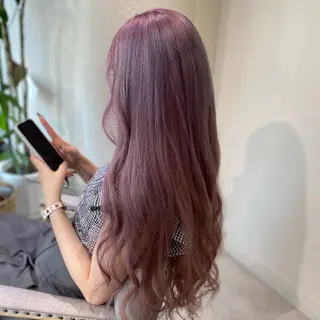 カラー ハイトーン✨艶髪💘 💘 AYANO💘のヘアスタイル