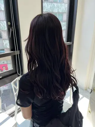 カラー ユイ☆ハイトーン ☆ブリーチデザインのヘアスタイル