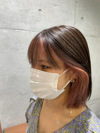 ミディアム カラー B.Chance カラーリスト　ペーのヘアスタイル