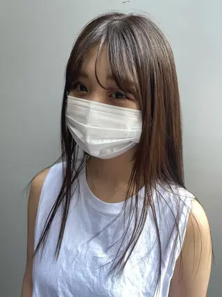 ロング masa/ボブ特化/ ぷつっとボブのヘアスタイル