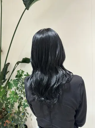 ロング カラー 村田 奈月のヘアスタイル