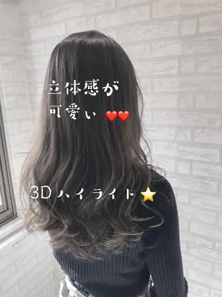 ロング 🥇ブリーチ無し 透明感🥇佐藤のヘアスタイル