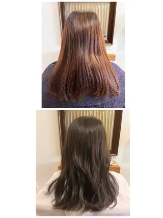 ロング 笹原 紗弥加のヘアスタイル