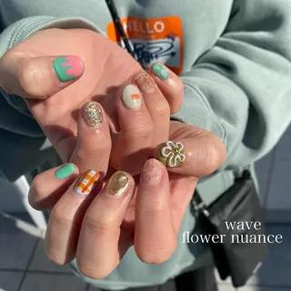 ネイル nail space wave所属・nail space waveのネイルデザイン
