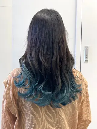 カラー 🫧うる艶カラー🫧 CHIKA🪼のヘアスタイル