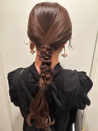 ヘアアレンジ T Ayaのヘアスタイル