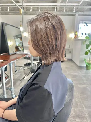 ショート カラー 篠崎 佑季のヘアスタイル