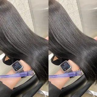 ロング WERULE pivot cross店所属・髪質改善/岡崎 亮のヘアスタイル