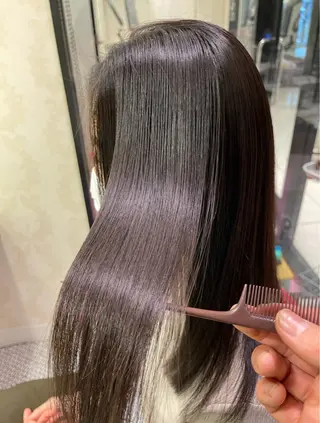 ロング 清水 香理のヘアスタイル