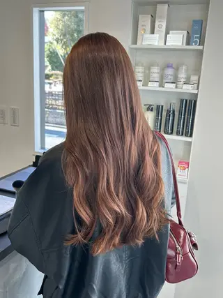 ロング 平山 千紗のヘアスタイル