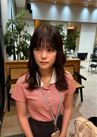 セミロング hair design Sola所属・SOLA /Shihoのヘアスタイル