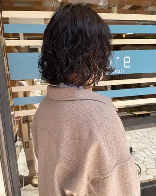 パーマ メンズ あずまぐち めぐみのヘアスタイル