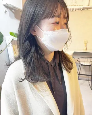 セミロング カラー モテ髪支持率NO.1 KENJIROのヘアスタイル