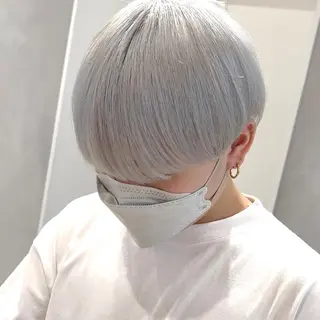 ショート カラー メンズ カラー系/カット特化 🟠オオタキマサシのヘアスタイル