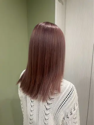 セミロング uta所属・カットモデル募集 トモカのヘアスタイル