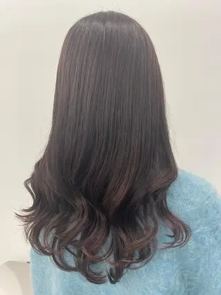 ロング カラー KANGOLSALON 富山セントラル所属・松井 亜美のヘアスタイル
