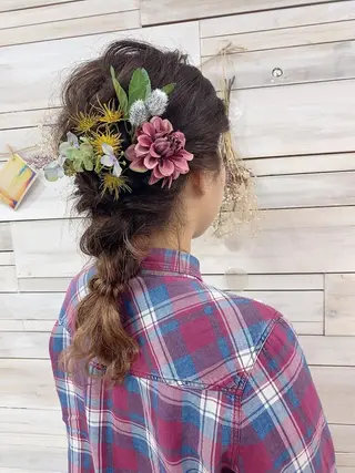 ヘアアレンジ attrait店長/ 柿本理沙のヘアスタイル