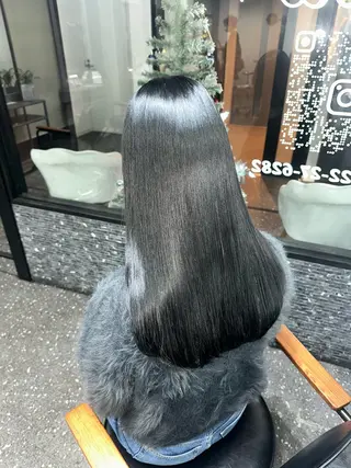 ロング カラー パーマ 髪質改善⭐️縮毛矯正 吉祥寺⭐️Rinaのヘアスタイル